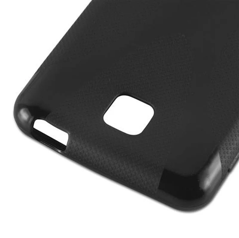 Cadorabo Hülle kompatibel mit LG OPTIMUS F5 / LUCID 2 Schutzhülle aus flexiblem TPU Silikon