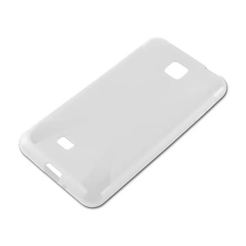 Cadorabo Hülle kompatibel mit LG OPTIMUS F5 / LUCID 2 Schutzhülle aus flexiblem TPU Silikon