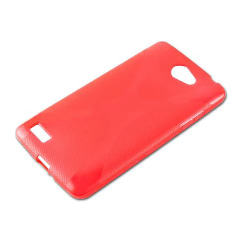 Cadorabo Hülle kompatibel mit LG BELLO II Schutzhülle aus flexiblem TPU Silikon