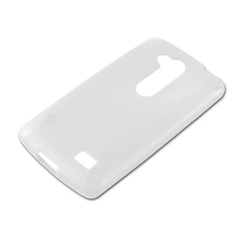 Cadorabo Hülle kompatibel mit LG L FINO Schutzhülle aus flexiblem TPU Silikon