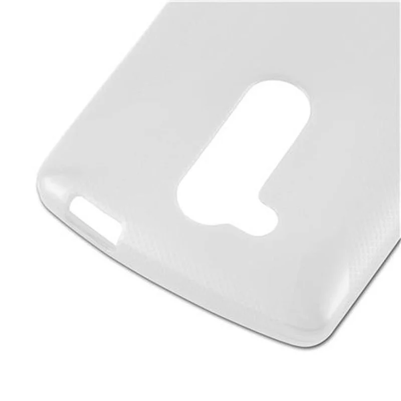 Cadorabo Hülle kompatibel mit LG L FINO Schutzhülle aus flexiblem TPU Silikon