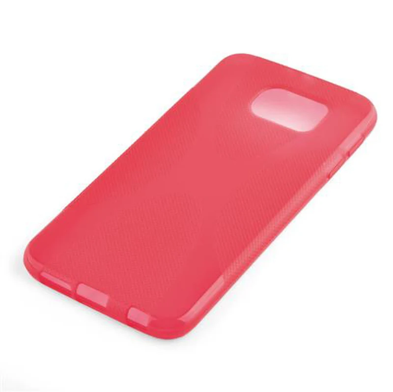 Cadorabo Hülle kompatibel mit Samsung Galaxy S6 Schutzhülle aus flexiblem TPU Silikon