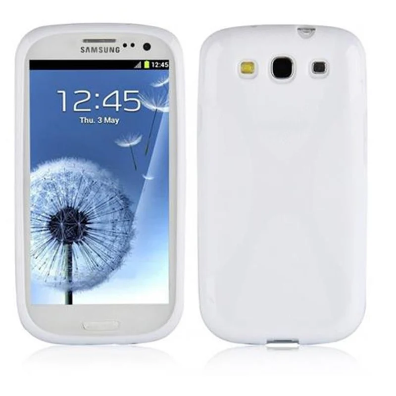 Cadorabo Hülle kompatibel mit Samsung Galaxy S3 / S3 NEO Schutzhülle aus flexiblem TPU Silikon