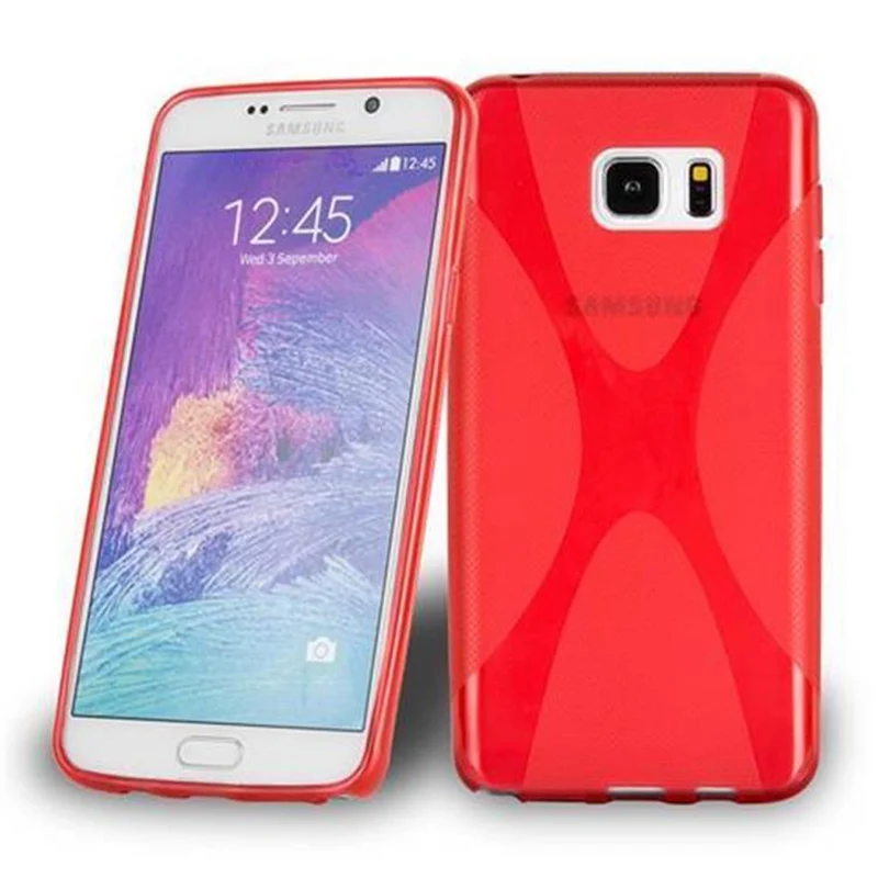 Cadorabo Hülle kompatibel mit Samsung Galaxy NOTE 5 Schutzhülle aus flexiblem TPU Silikon