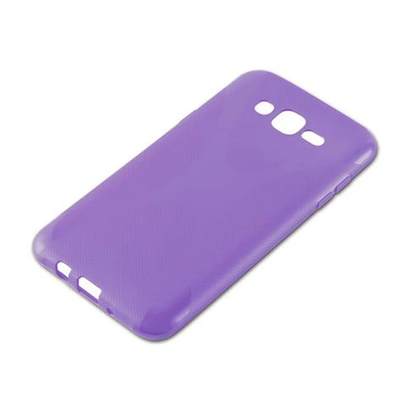 Cadorabo Hülle kompatibel mit Samsung Galaxy J7 2015 Schutzhülle aus flexiblem TPU Silikon