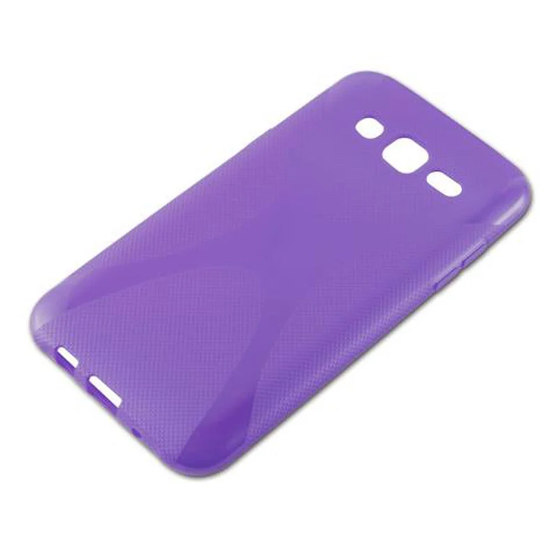Cadorabo Hülle kompatibel mit Samsung Galaxy J5 2015 Schutzhülle aus flexiblem TPU Silikon