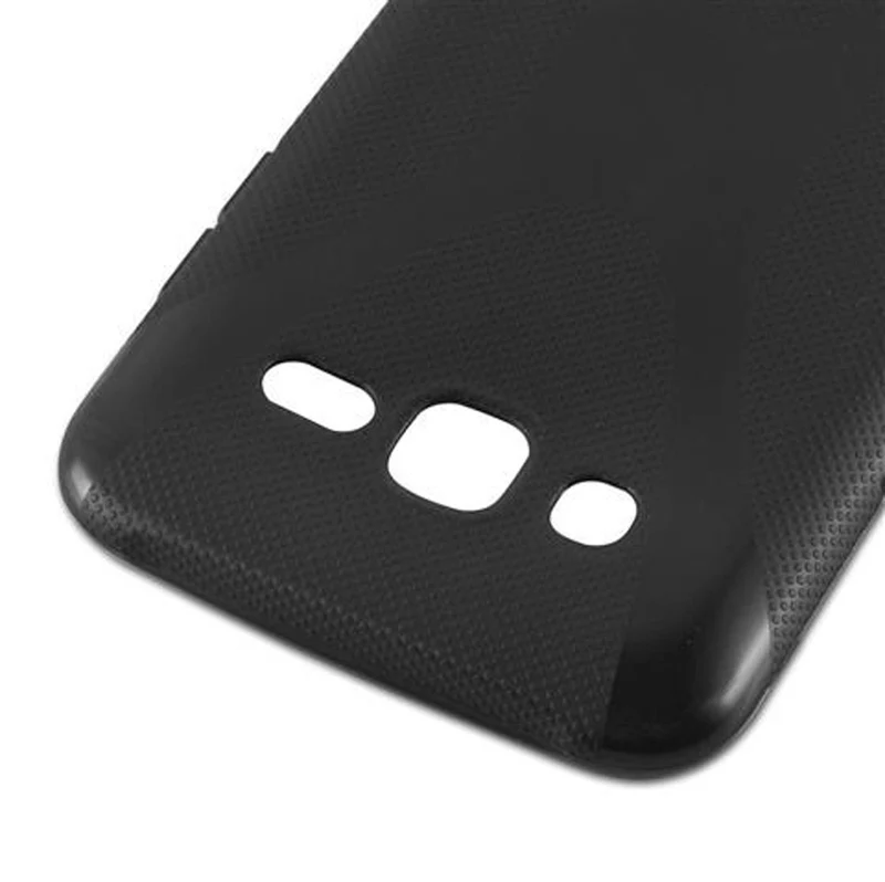 Cadorabo Hülle kompatibel mit Samsung Galaxy J5 2015 Schutzhülle aus flexiblem TPU Silikon