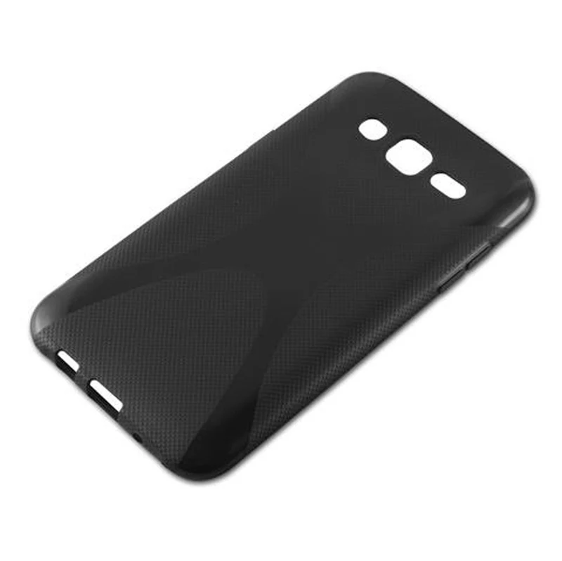 Cadorabo Hülle kompatibel mit Samsung Galaxy J5 2015 Schutzhülle aus flexiblem TPU Silikon