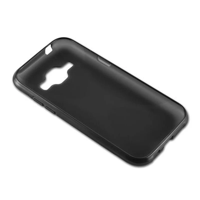 Cadorabo Hülle kompatibel mit Samsung Galaxy J1 2015 Schutzhülle aus flexiblem TPU Silikon