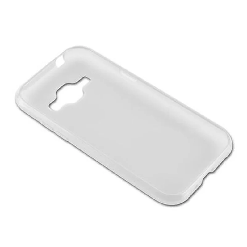 Cadorabo Hülle kompatibel mit Samsung Galaxy J1 2015 Schutzhülle aus flexiblem TPU Silikon