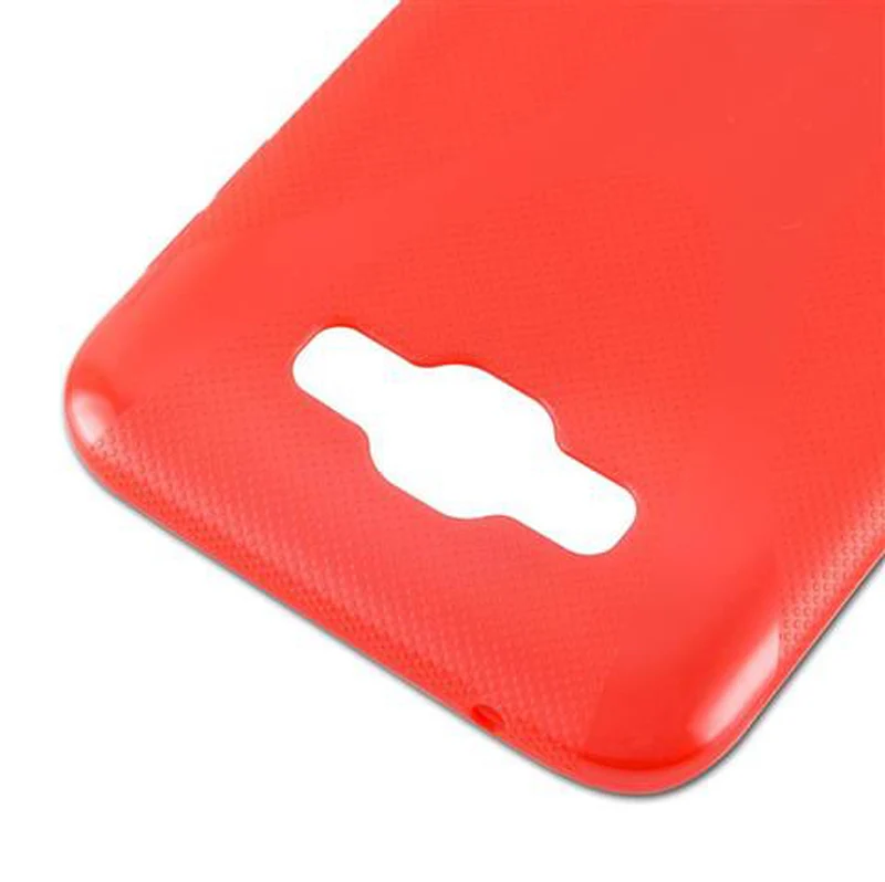 Cadorabo Hülle kompatibel mit Samsung Galaxy E7 Schutzhülle aus flexiblem TPU Silikon