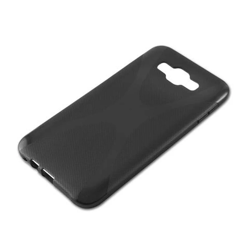 Cadorabo Hülle kompatibel mit Samsung Galaxy E7 Schutzhülle aus flexiblem TPU Silikon