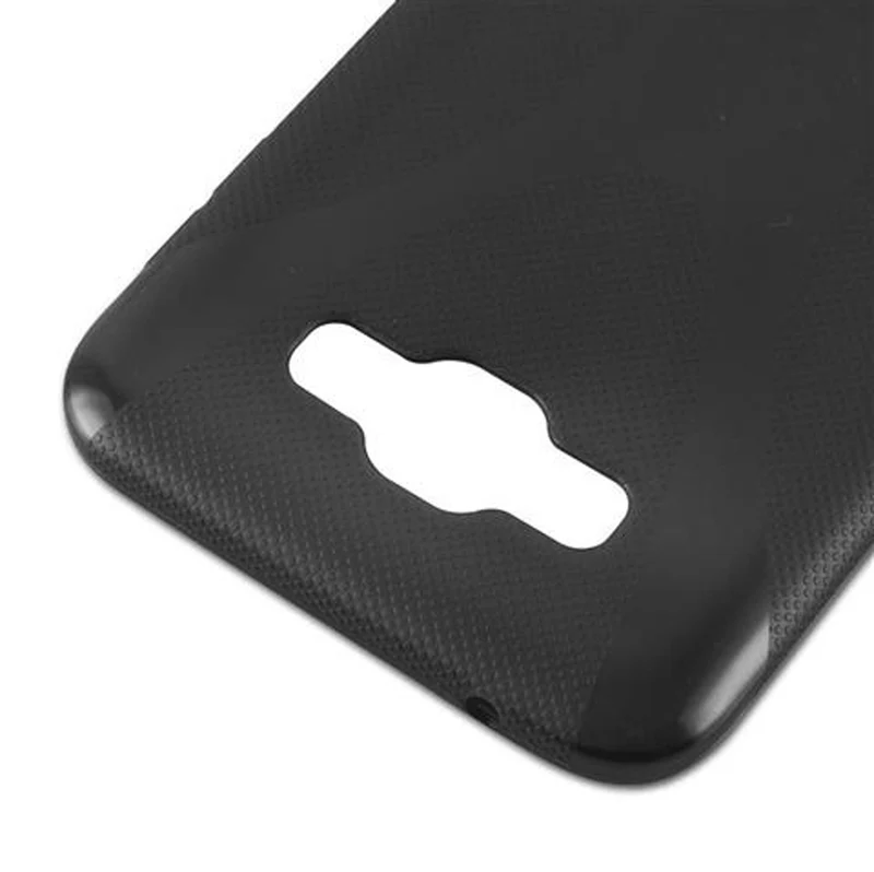 Cadorabo Hülle kompatibel mit Samsung Galaxy E7 Schutzhülle aus flexiblem TPU Silikon