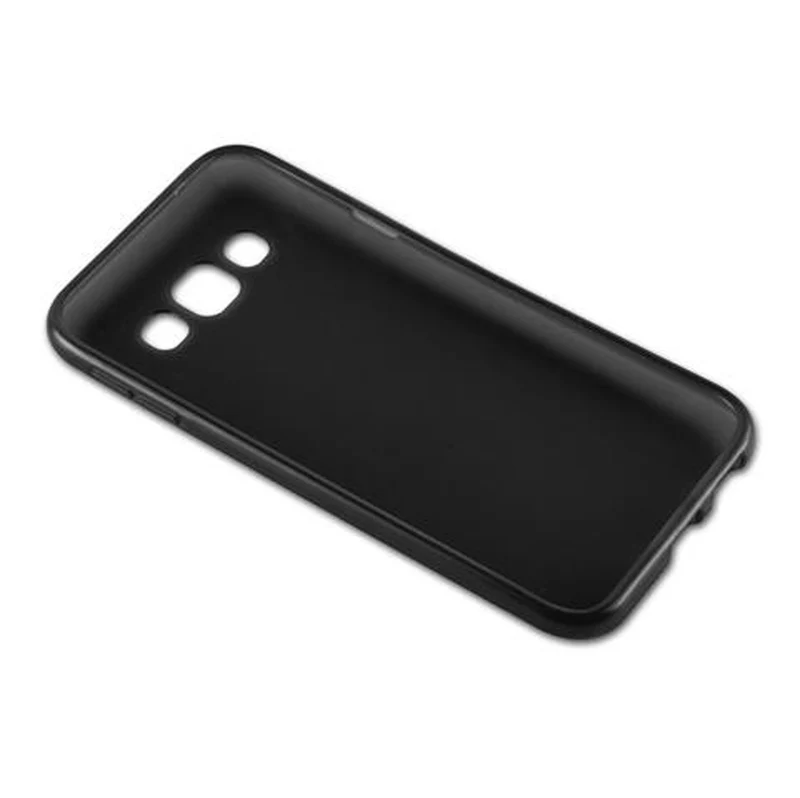 Cadorabo Hülle kompatibel mit Samsung Galaxy E5 Schutzhülle aus flexiblem TPU Silikon