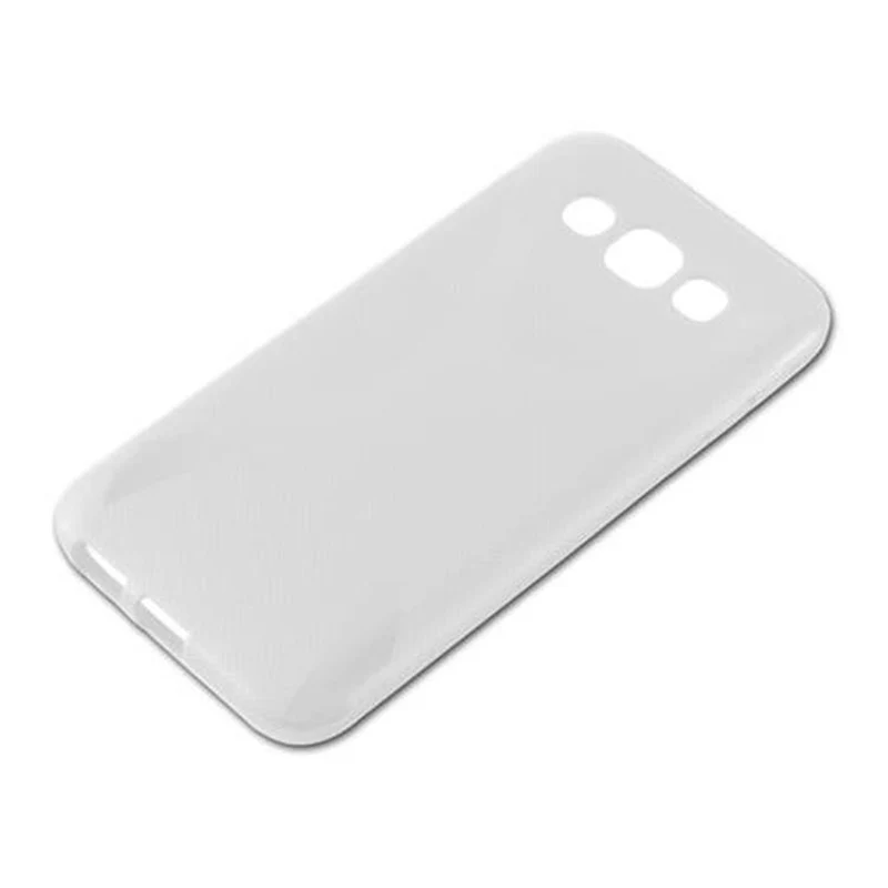 Cadorabo Hülle kompatibel mit Samsung Galaxy E5 Schutzhülle aus flexiblem TPU Silikon