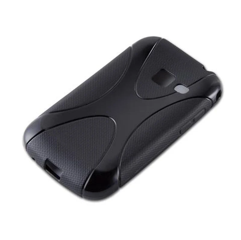 Cadorabo Hülle kompatibel mit Samsung Galaxy ACE DUOS Schutzhülle aus flexiblem TPU Silikon