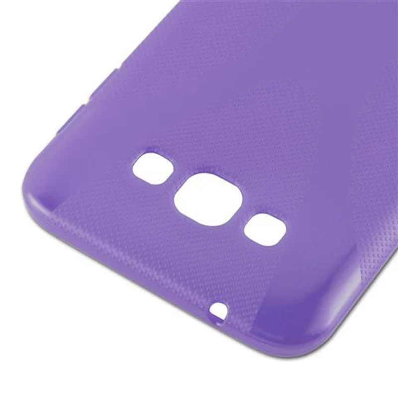 Cadorabo Hülle kompatibel mit Samsung Galaxy A8 2015 Schutzhülle aus flexiblem TPU Silikon