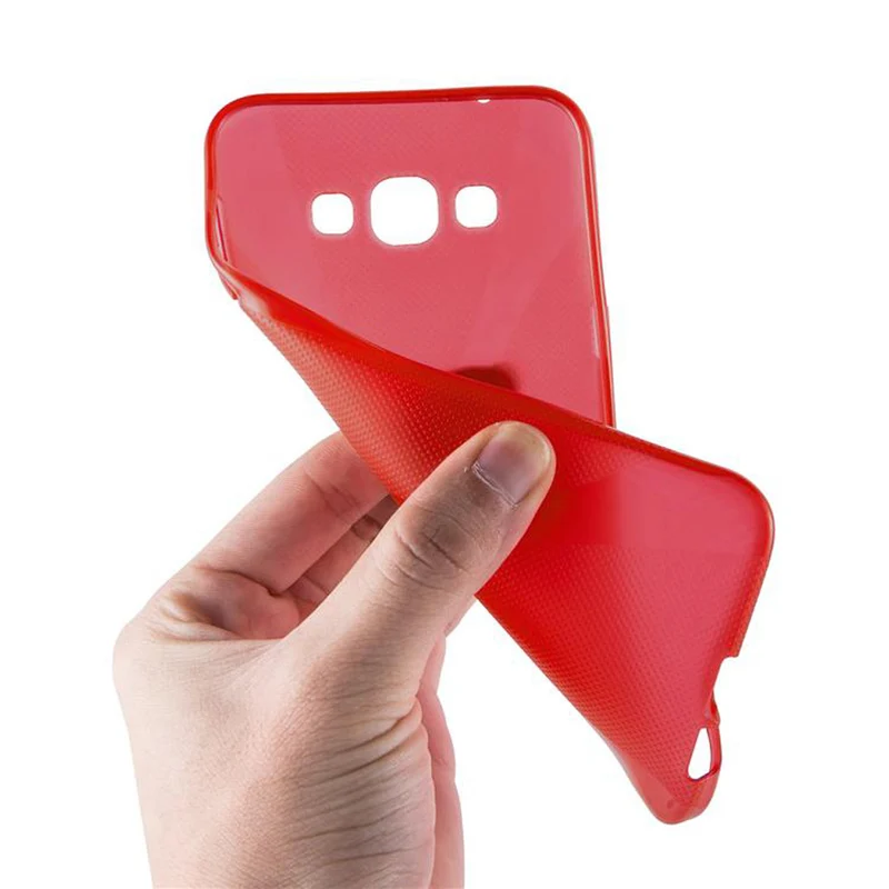 Cadorabo Hülle kompatibel mit Samsung Galaxy A8 2015 Schutzhülle aus flexiblem TPU Silikon