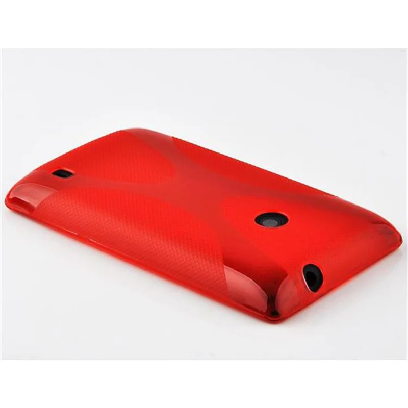 Cadorabo Hülle kompatibel mit Nokia Lumia X Schutzhülle aus flexiblem TPU Silikon