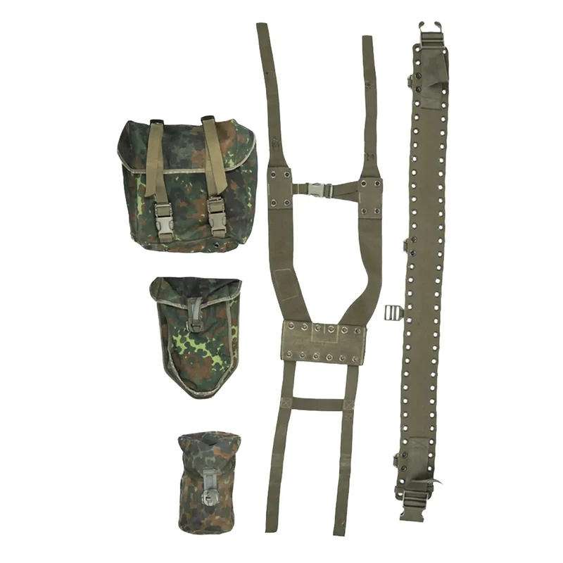 BW Tragesatz 5-teilig gebraucht flecktarn