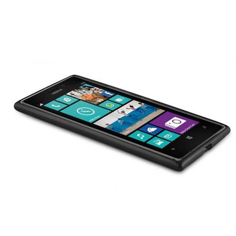 Cadorabo Hülle kompatibel mit Nokia Lumia 925 Schutzhülle aus flexiblem TPU Silikon