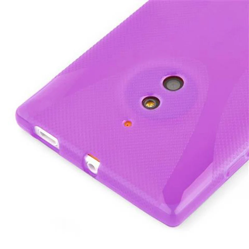 Cadorabo Hülle kompatibel mit Nokia Lumia 830 Schutzhülle aus flexiblem TPU Silikon