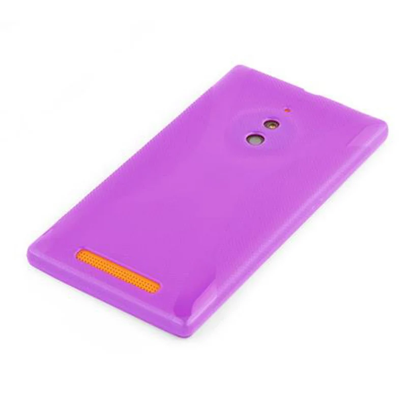 Cadorabo Hülle kompatibel mit Nokia Lumia 830 Schutzhülle aus flexiblem TPU Silikon