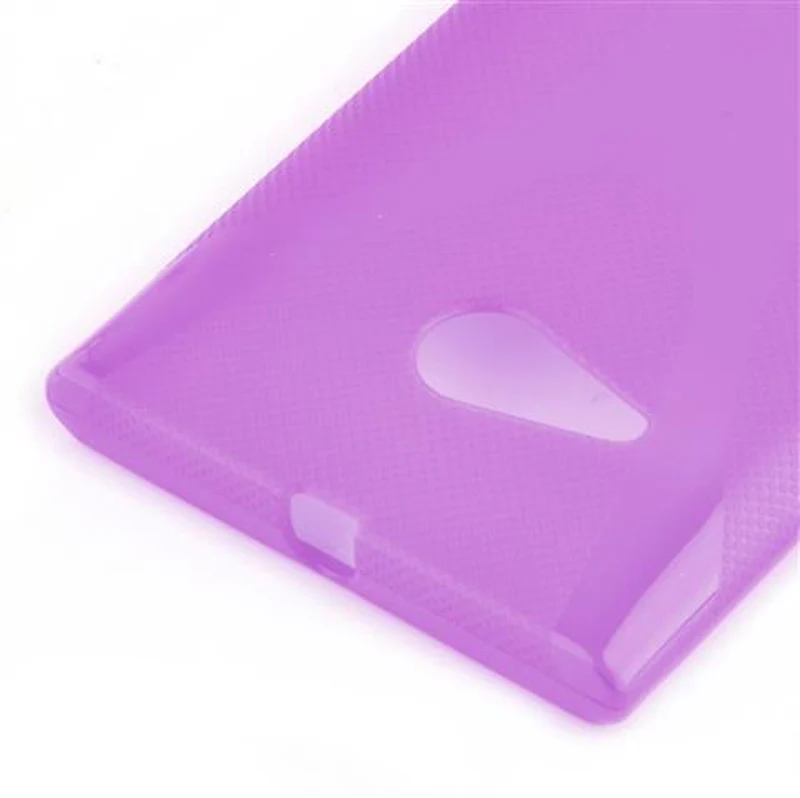 Cadorabo Hülle kompatibel mit Nokia Lumia 730 Schutzhülle aus flexiblem TPU Silikon