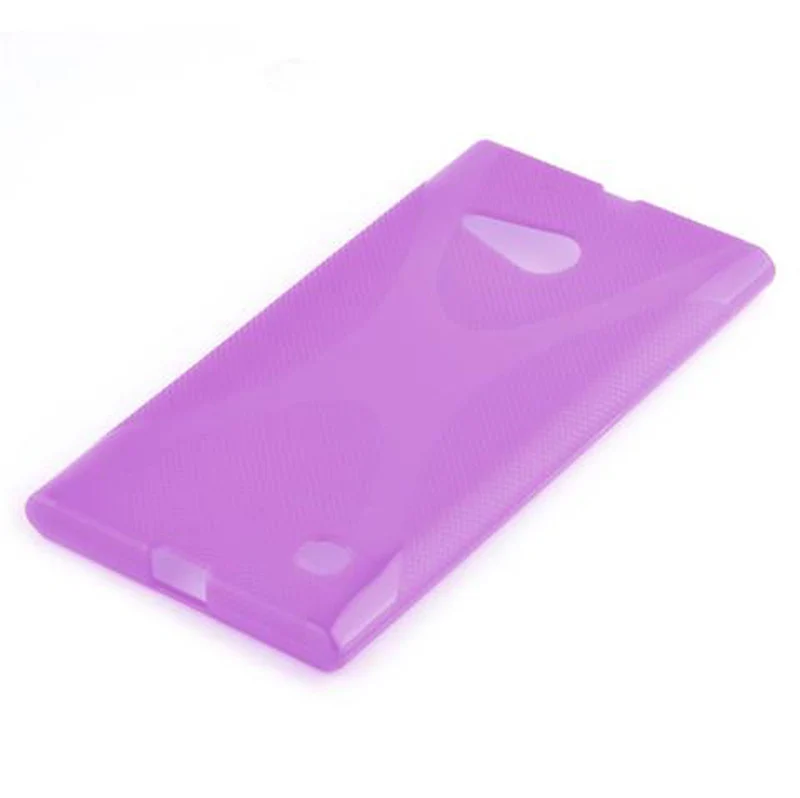 Cadorabo Hülle kompatibel mit Nokia Lumia 730 Schutzhülle aus flexiblem TPU Silikon