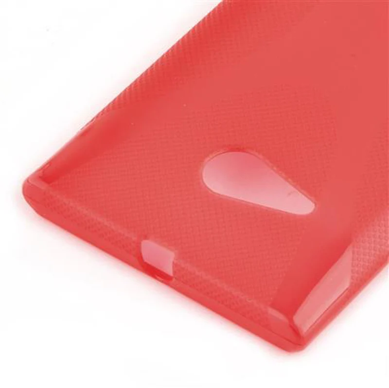 Cadorabo Hülle kompatibel mit Nokia Lumia 730 Schutzhülle aus flexiblem TPU Silikon