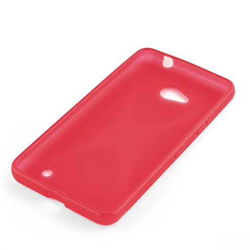 Cadorabo Hülle kompatibel mit Nokia Lumia 640 Schutzhülle aus flexiblem TPU Silikon