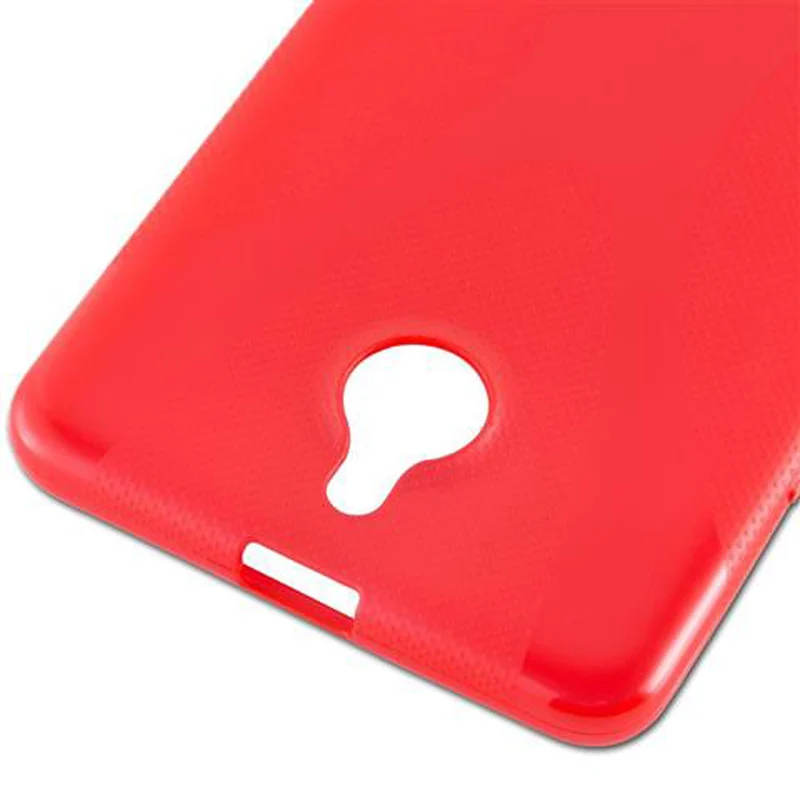 Cadorabo Hülle kompatibel mit Nokia Lumia 850 Schutzhülle aus flexiblem TPU Silikon