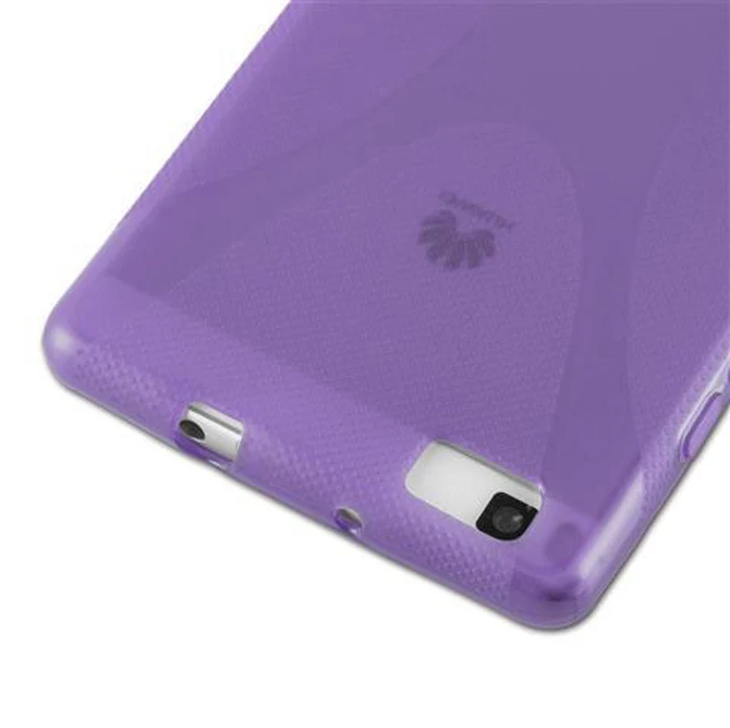 Cadorabo Hülle kompatibel mit Huawei P8 LITE 2015 Schutzhülle aus flexiblem TPU Silikon