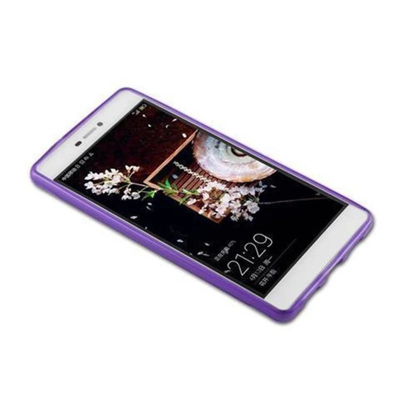 Cadorabo Hülle kompatibel mit Huawei P8 LITE 2015 Schutzhülle aus flexiblem TPU Silikon