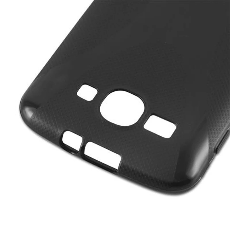 Cadorabo Hülle kompatibel mit Huawei ASCEND Y520 Schutzhülle aus flexiblem TPU Silikon