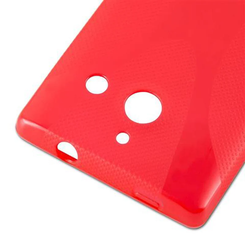Cadorabo Hülle kompatibel mit Huawei ASCEND W1 Schutzhülle aus flexiblem TPU Silikon