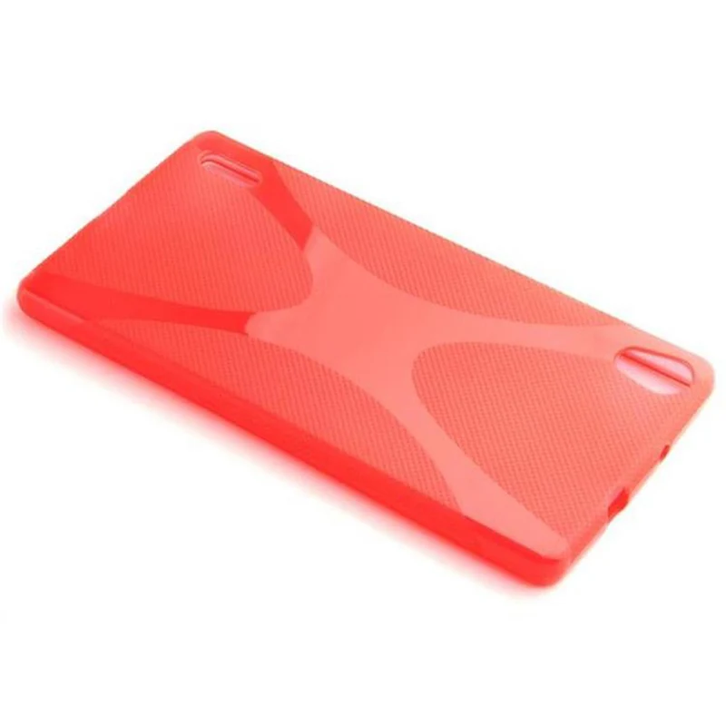 Cadorabo Hülle kompatibel mit Huawei ASCEND P7 Schutzhülle aus flexiblem TPU Silikon