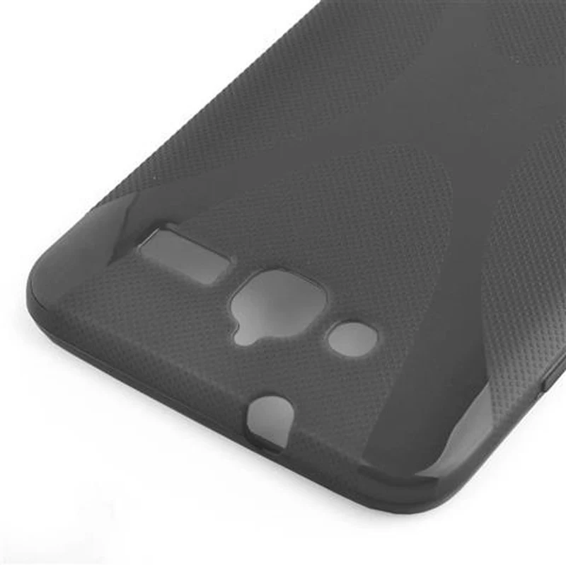 Cadorabo Hülle kompatibel mit Huawei ASCEND GX1 Schutzhülle aus flexiblem TPU Silikon
