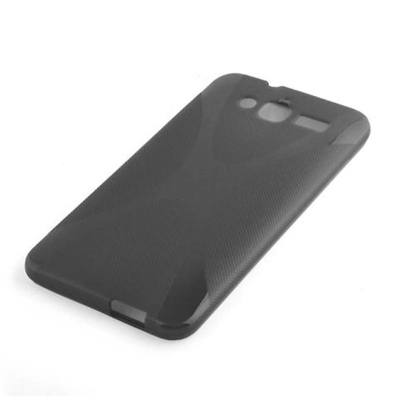Cadorabo Hülle kompatibel mit Huawei ASCEND GX1 Schutzhülle aus flexiblem TPU Silikon