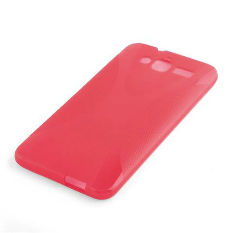 Cadorabo Hülle kompatibel mit Huawei ASCEND GX1 Schutzhülle aus flexiblem TPU Silikon