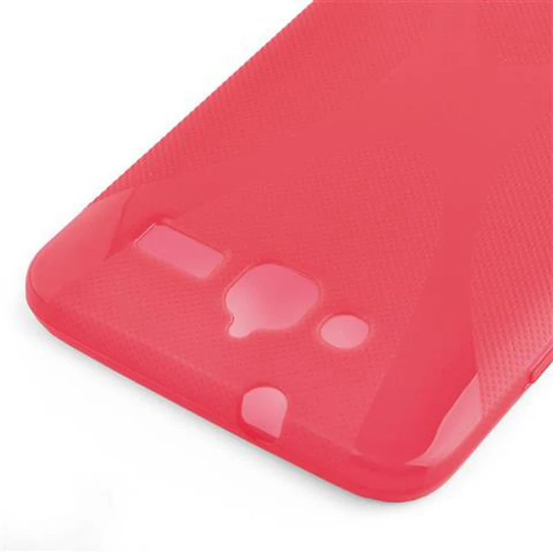 Cadorabo Hülle kompatibel mit Huawei ASCEND GX1 Schutzhülle aus flexiblem TPU Silikon