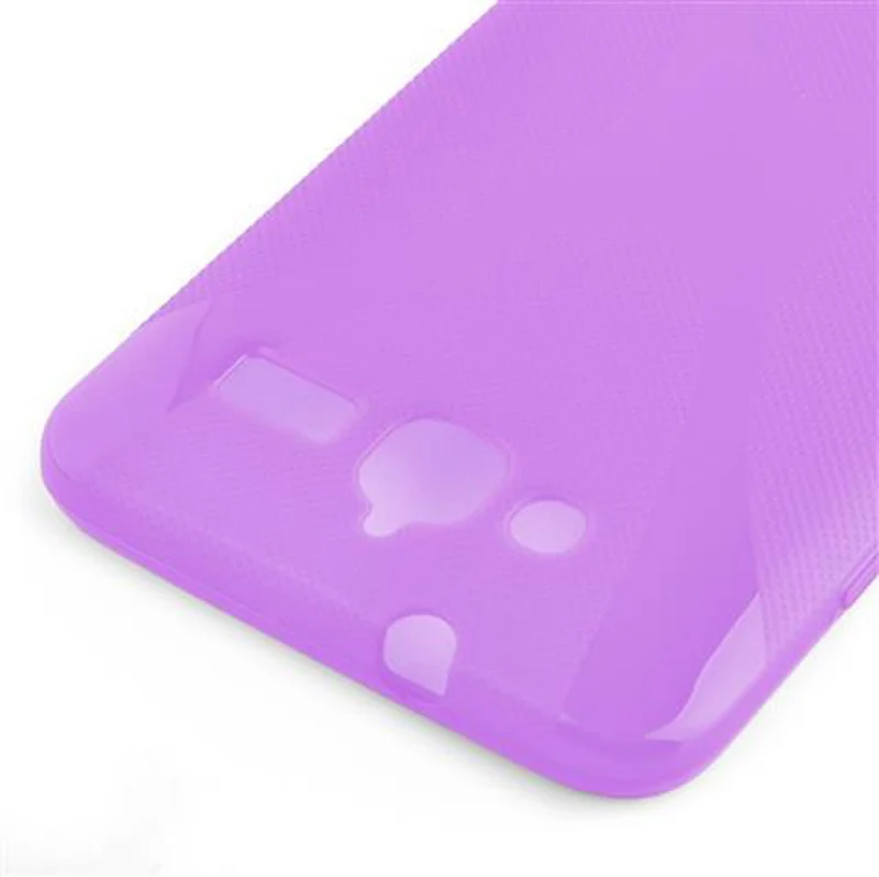 Cadorabo Hülle kompatibel mit Huawei ASCEND GX1 Schutzhülle aus flexiblem TPU Silikon