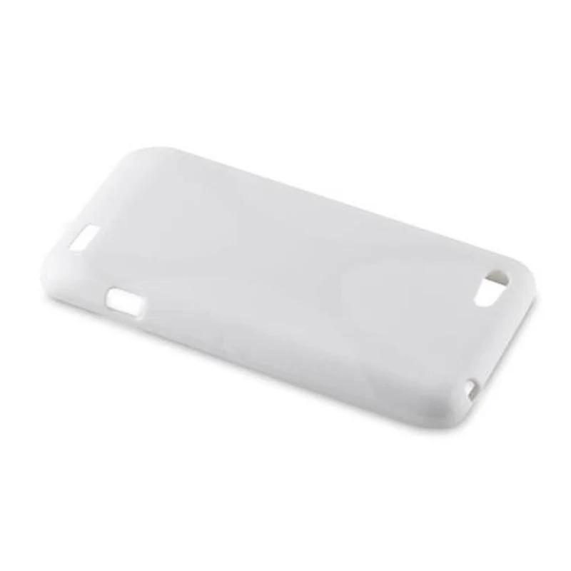 Cadorabo Hülle kompatibel mit HTC ONE V Schutzhülle aus flexiblem TPU Silikon
