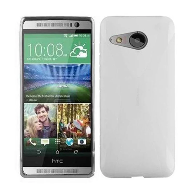 Cadorabo Hülle kompatibel mit HTC ONE M8 MINI Schutzhülle aus flexiblem TPU Silikon