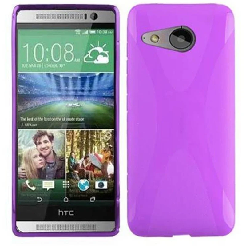 Cadorabo Hülle kompatibel mit HTC ONE M8 MINI Schutzhülle aus flexiblem TPU Silikon