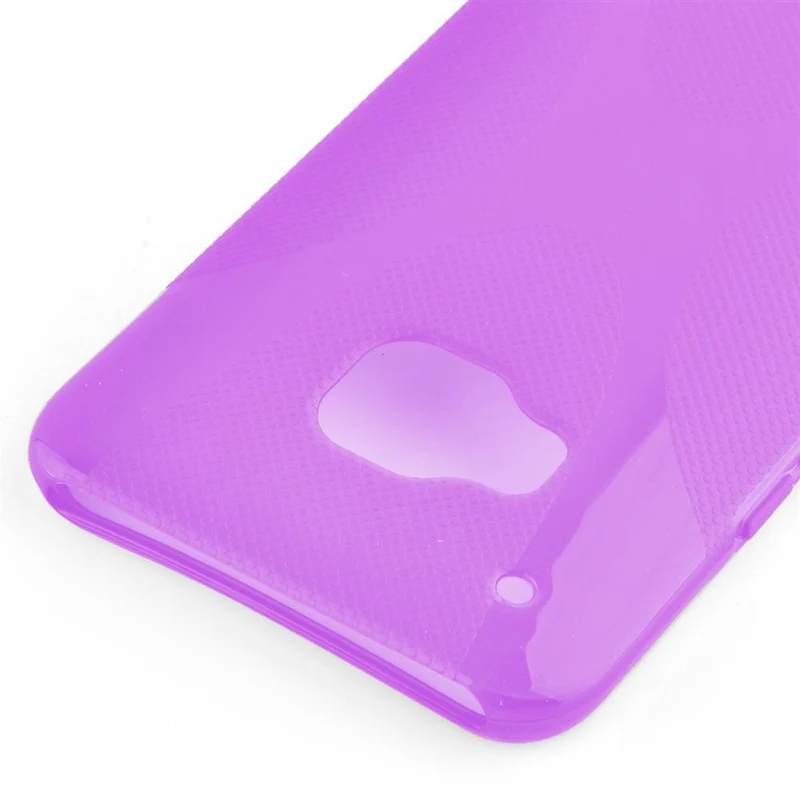 Cadorabo Hülle kompatibel mit HTC ONE M9 Schutzhülle aus flexiblem TPU Silikon