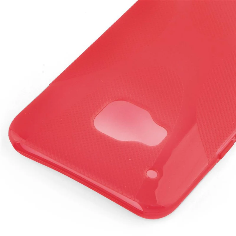 Cadorabo Hülle kompatibel mit HTC ONE M9 Schutzhülle aus flexiblem TPU Silikon