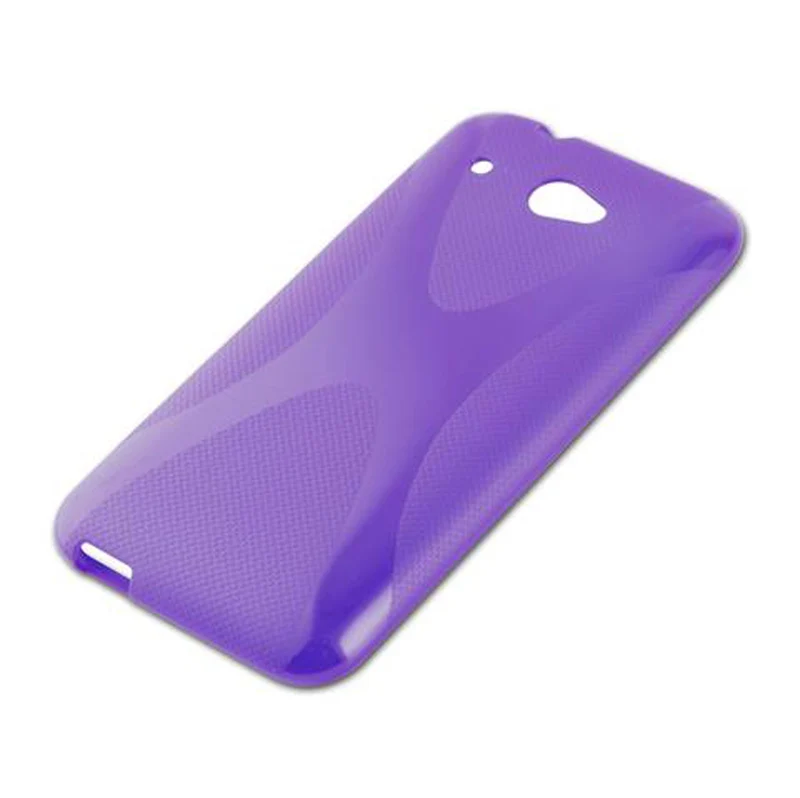 Cadorabo Hülle kompatibel mit HTC Desire 601 Schutzhülle aus flexiblem TPU Silikon