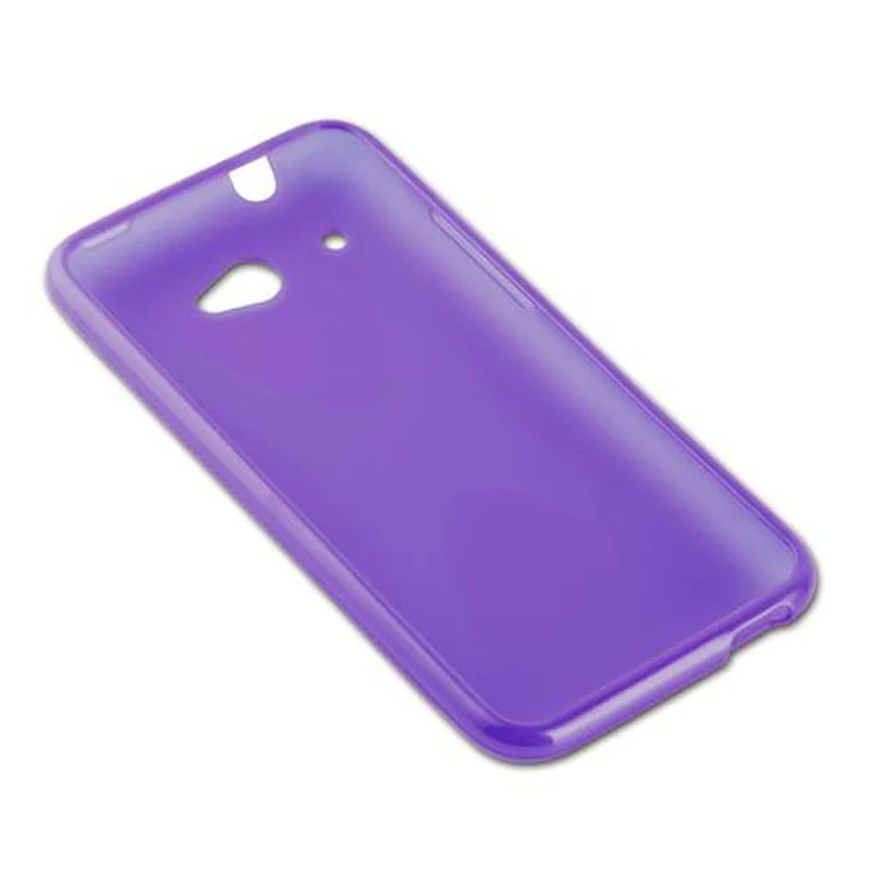 Cadorabo Hülle kompatibel mit HTC Desire 601 Schutzhülle aus flexiblem TPU Silikon