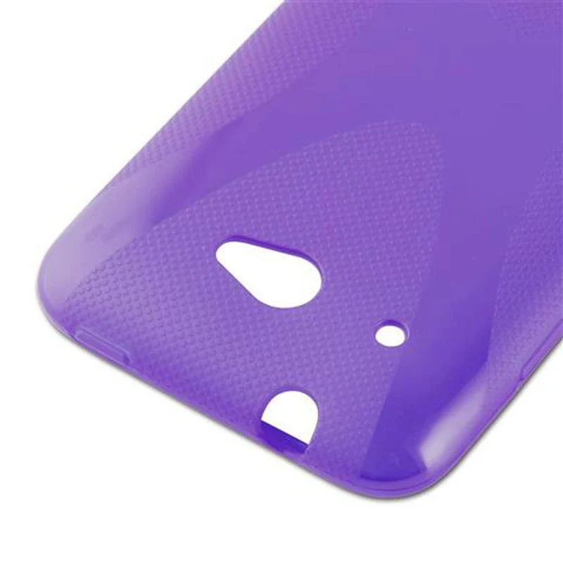 Cadorabo Hülle kompatibel mit HTC Desire 601 Schutzhülle aus flexiblem TPU Silikon